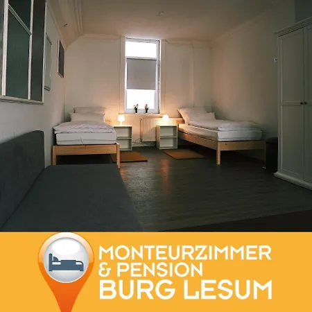 & Monteurwohnungen Burglesum Pensjonat Brema